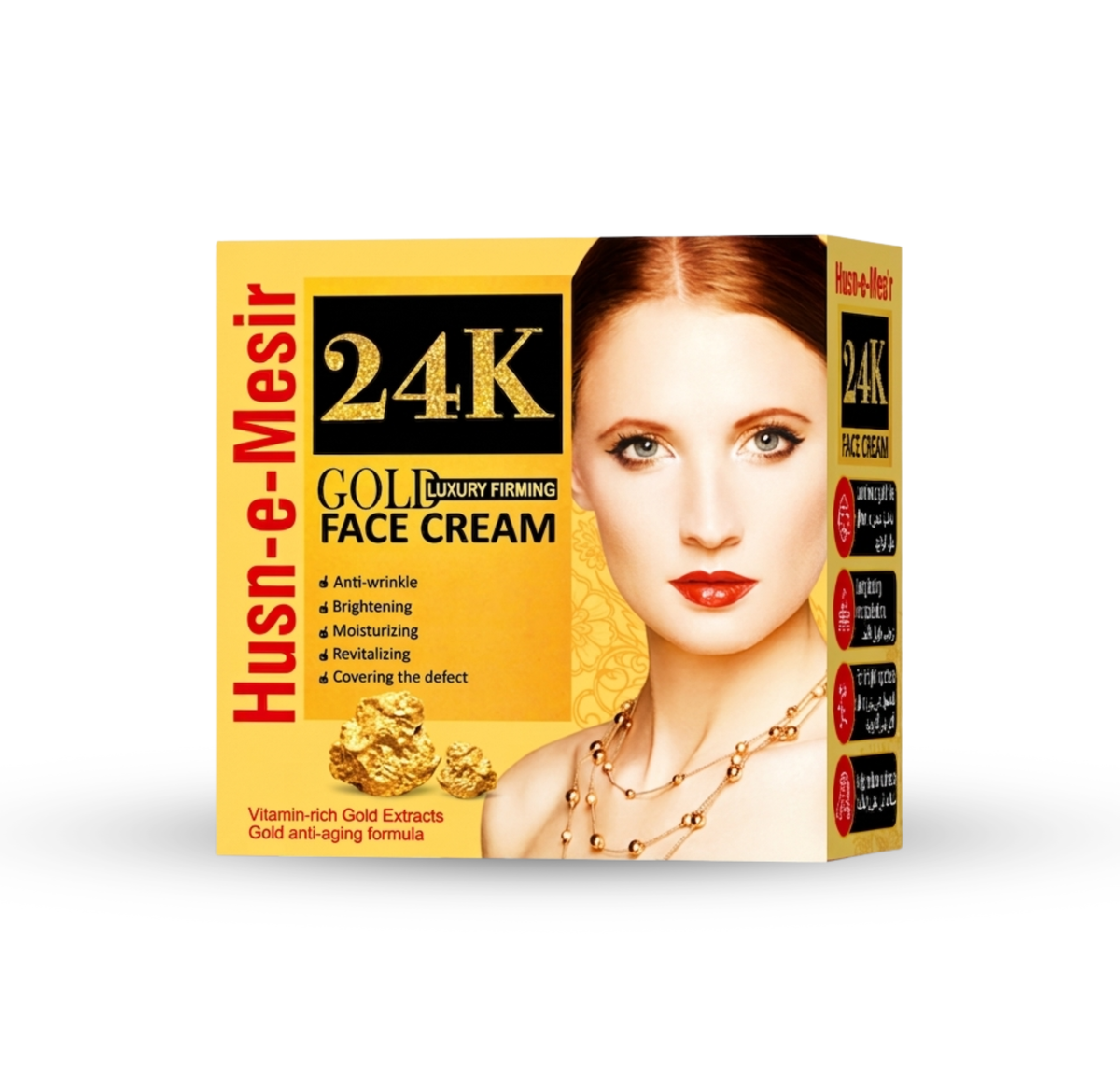 Husn-e-Mesir 24K Gold Luxury Firming Face Cream