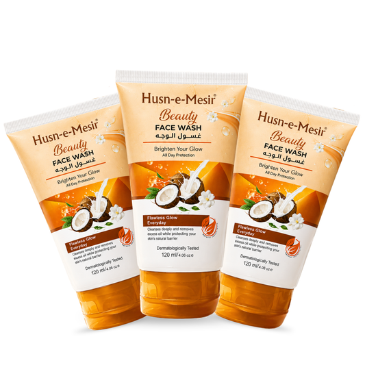 Husn-e-Mesir Beauty Face Wash (Pack of 3)