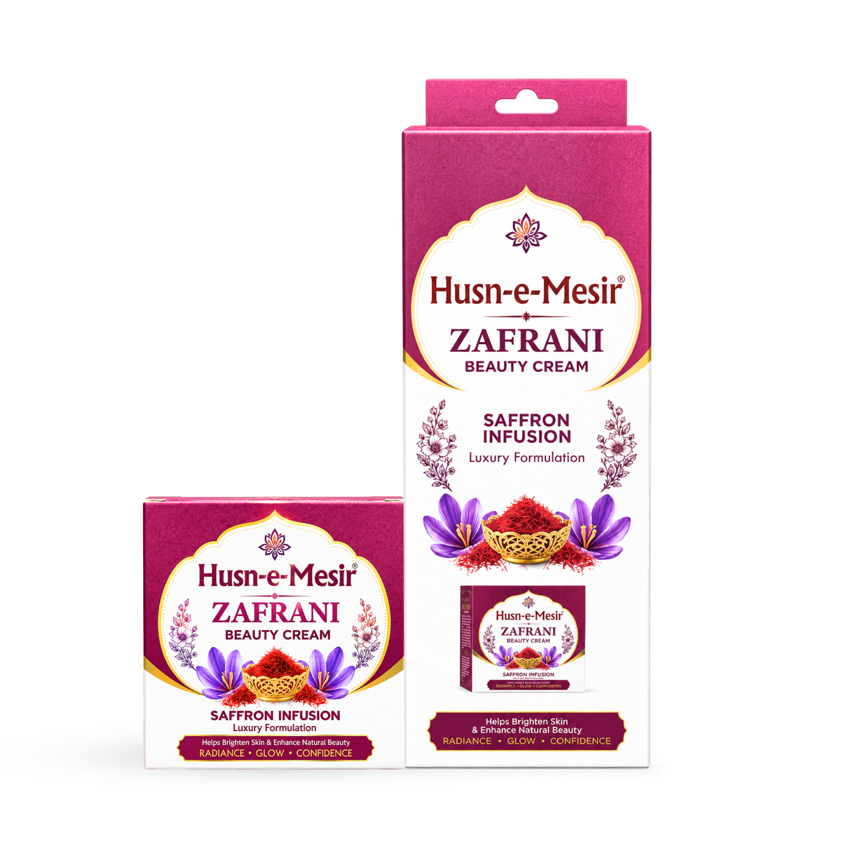 Husn-e-Mesir Orignal Zafrani Beauty Cream (Pack of 6)