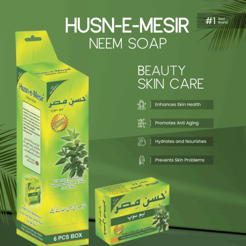 Husn e Mesir Neem Soap - Image 2
